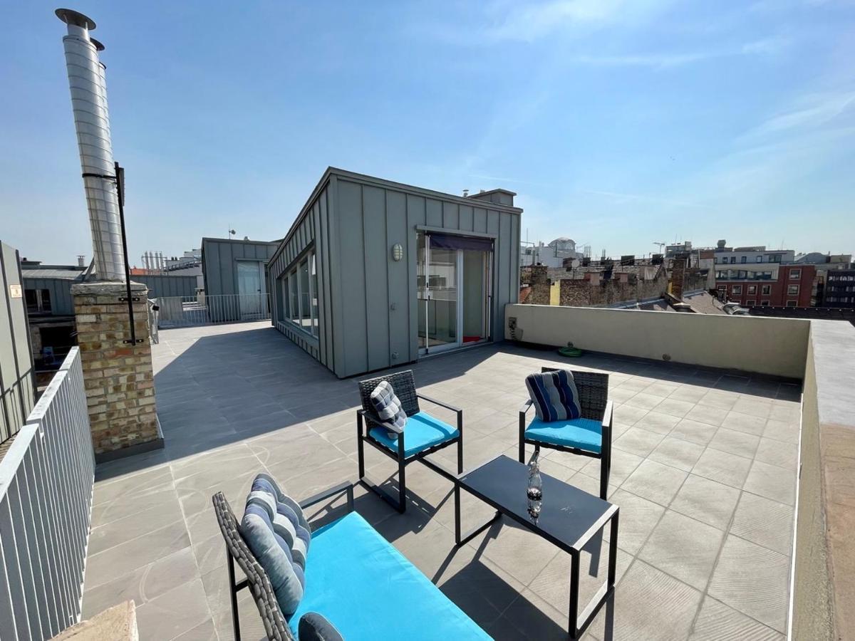 Penthouse W Private Rooftop And Free Parking Budapesta Exterior foto
