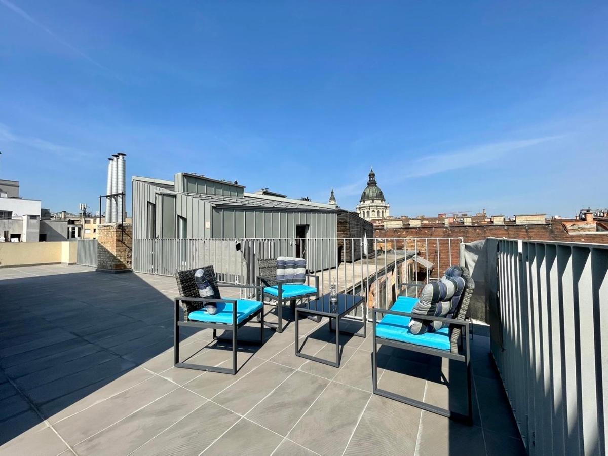 Penthouse W Private Rooftop And Free Parking Budapesta Exterior foto