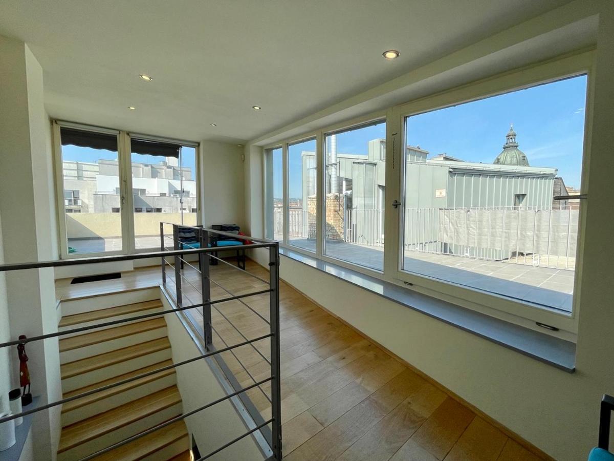 Penthouse W Private Rooftop And Free Parking Budapesta Exterior foto