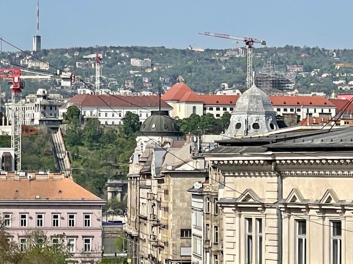 Penthouse W Private Rooftop And Free Parking Budapesta Exterior foto
