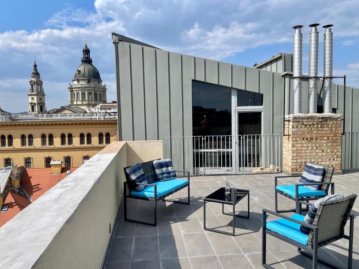 Penthouse W Private Rooftop And Free Parking Budapesta Exterior foto