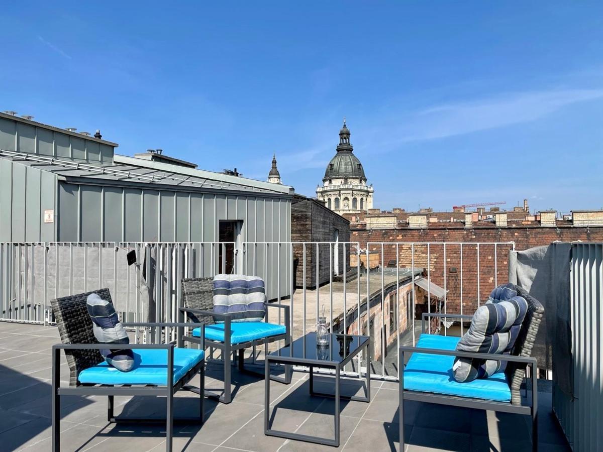 Penthouse W Private Rooftop And Free Parking Budapesta Exterior foto